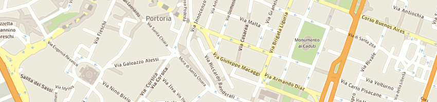 Mappa della impresa krattiger srl impermeabilizzazioni a GENOVA