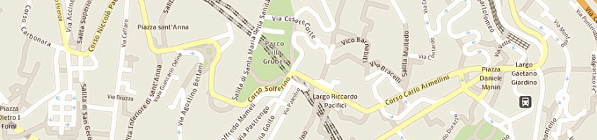 Mappa della impresa ferrarini antonio a GENOVA