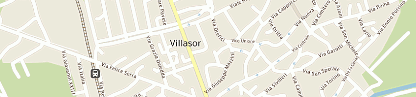 Mappa della impresa flli caboni snc a VILLASOR