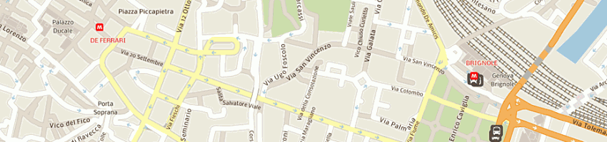 Mappa della impresa albergo carletto a GENOVA