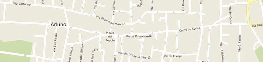 Mappa della impresa filofollia di colombo gessica a ARLUNO