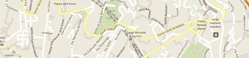 Mappa della impresa istituto ottico isolani srl a GENOVA