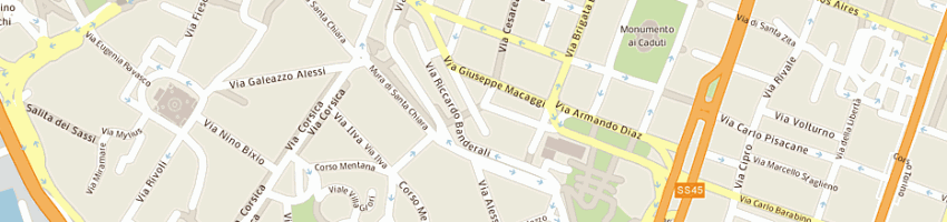 Mappa della impresa c consulting applications srl a GENOVA