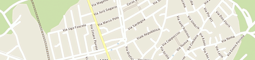 Mappa della impresa mameli giovanni a VILLASOR