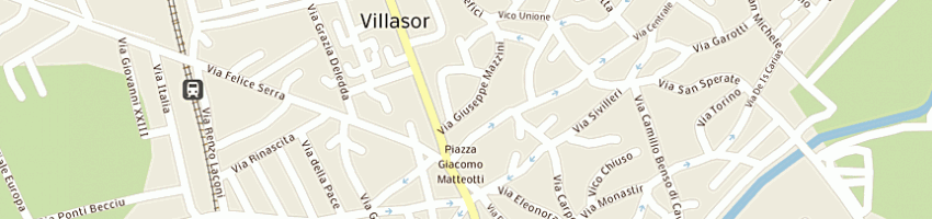 Mappa della impresa il fornaio di pinna massimiliano a VILLASOR