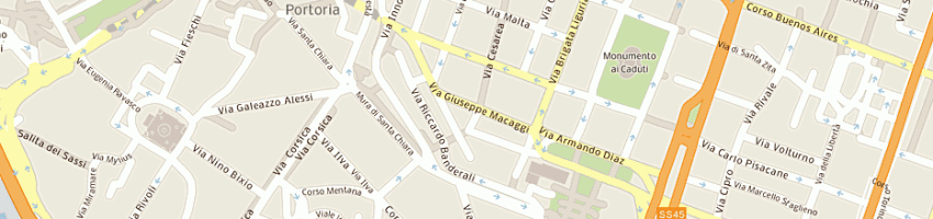 Mappa della impresa finelli matteo a GENOVA
