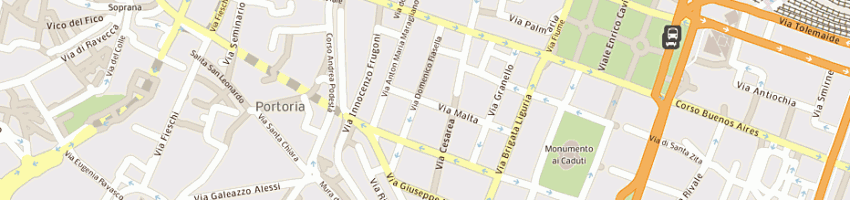 Mappa della impresa orion scrl a GENOVA