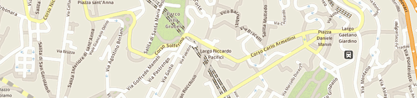 Mappa della impresa g e g garolla srl a GENOVA