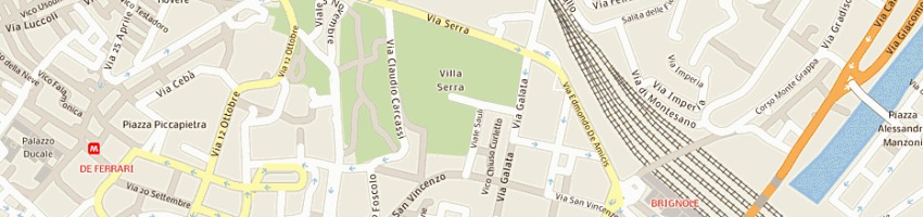 Mappa della impresa liceo scientifico statale gian domenico cassini a GENOVA