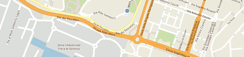 Mappa della impresa patrone vittorio a GENOVA