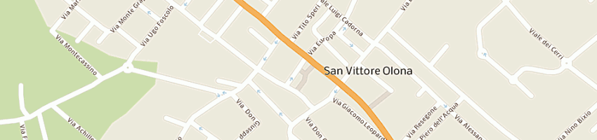 Mappa della impresa cinque mulini viaggi snc a SAN VITTORE OLONA
