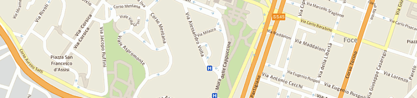 Mappa della impresa denicolai mauro carlo a GENOVA