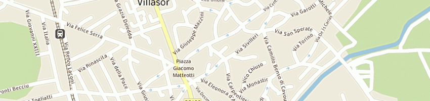 Mappa della impresa montis pierluigi a VILLASOR