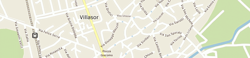 Mappa della impresa eriu salvatore a VILLASOR