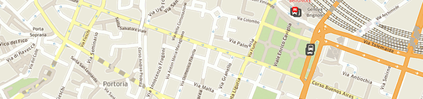 Mappa della impresa guelfi filippi studio legale associato a GENOVA