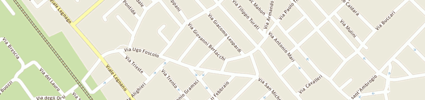 Mappa della impresa taroppio snc di taroppio claudio e c a MILANO