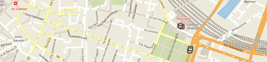 Mappa della impresa galileo srl a GENOVA
