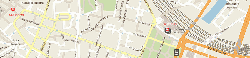 Mappa della impresa inmediares srl a GENOVA
