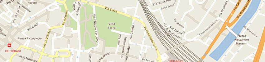 Mappa della impresa lazzereschi giulio a GENOVA