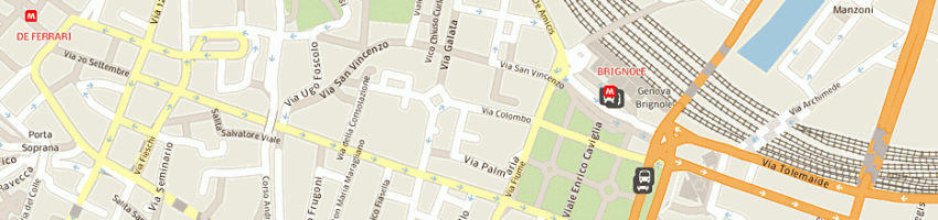Mappa della impresa agenzia memorimmobiliare di iannone rasalba a GENOVA