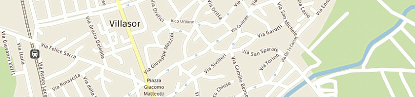 Mappa della impresa cinque c snc a VILLASOR