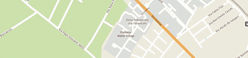 Mappa della impresa bisello tecnologysystem srl a MOZZATE