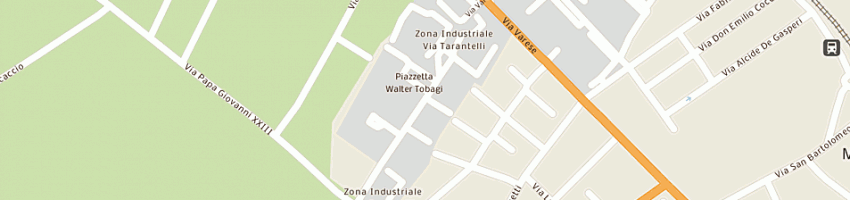 Mappa della impresa chroma snc di genoni maria carla e c a MOZZATE