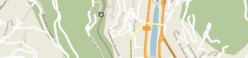 Mappa della impresa top ind mannoni a GENOVA