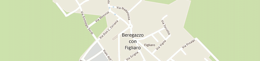 Mappa della impresa lorenzini flli snc a BEREGAZZO CON FIGLIARO