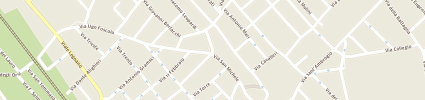 Mappa della impresa domus 05 srl a PARABIAGO
