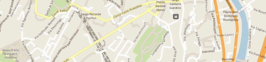 Mappa della impresa cingano giancarlo a GENOVA