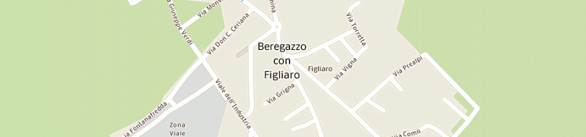 Mappa della impresa scuola materna ceriana don carlo a BEREGAZZO CON FIGLIARO