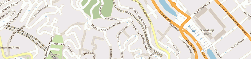 Mappa della impresa pollinzi natale a GENOVA