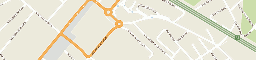 Mappa della impresa scs srl a CERRO MAGGIORE