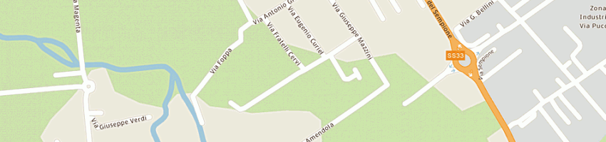 Mappa della impresa fracassetti giorgio a SAN VITTORE OLONA
