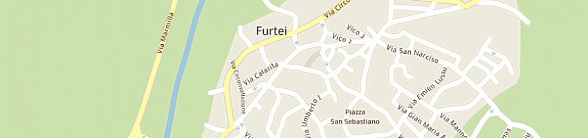 Mappa della impresa comune di furtei a FURTEI