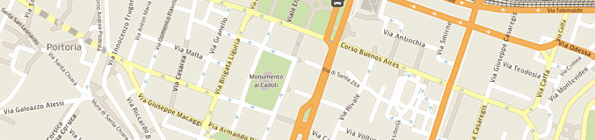 Mappa della impresa protto antonella a GENOVA
