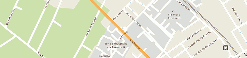 Mappa della impresa maglificio colombo sas a MOZZATE