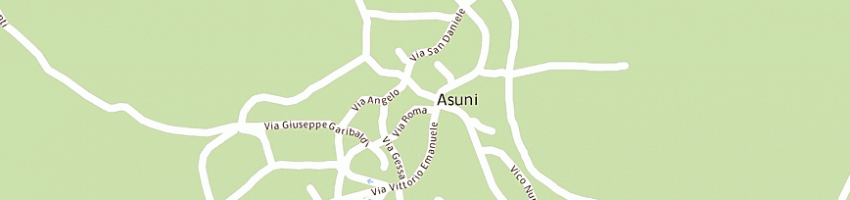 Mappa della impresa parrocchia san giovanni battista mario a ASUNI