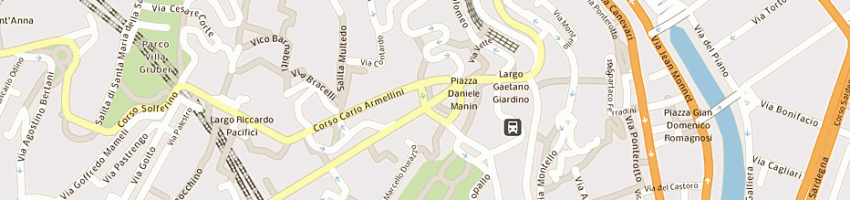 Mappa della impresa anselmi attilio a GENOVA