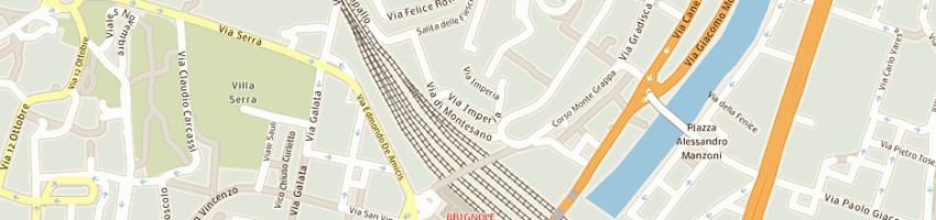 Mappa della impresa giorgetti carlo a GENOVA