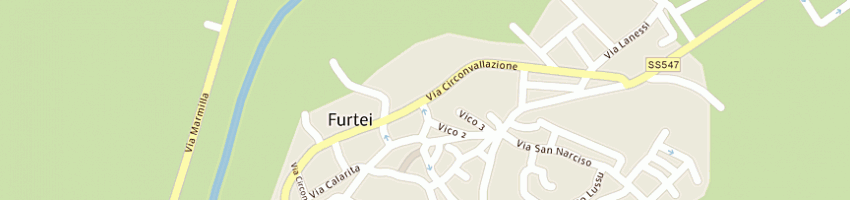 Mappa della impresa sara srl a FURTEI