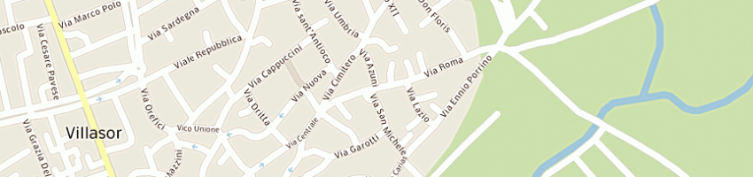 Mappa della impresa vacca daniela a VILLASOR
