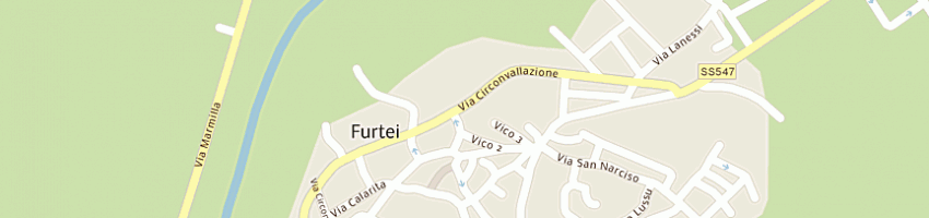Mappa della impresa mura paoletto a FURTEI