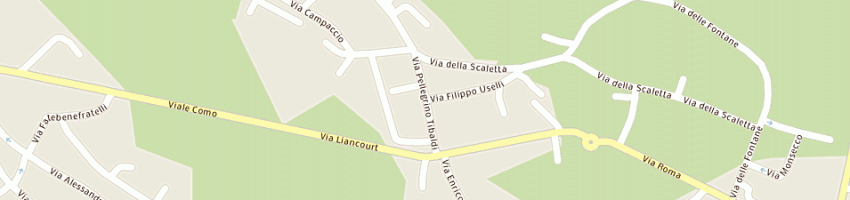 Mappa della impresa studio tecnico associato l e g di ing f lang e pi a gini a OLGIATE COMASCO