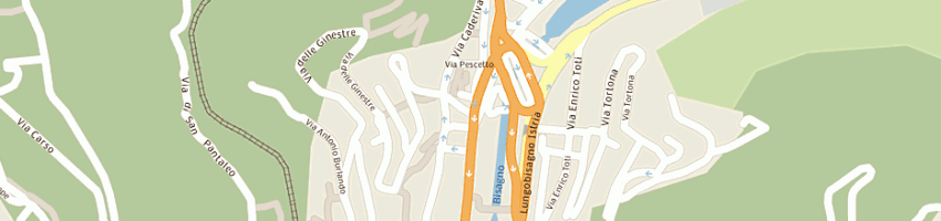 Mappa della impresa parisi paolo a GENOVA