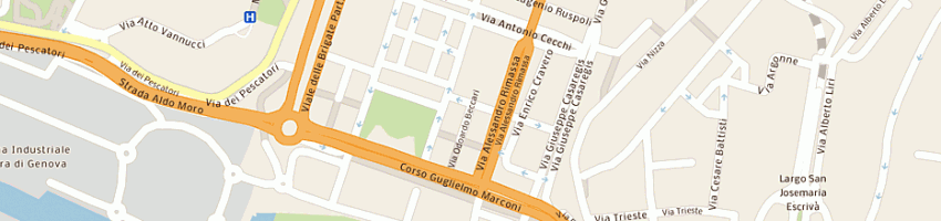 Mappa della impresa osra di matteo paolieri a GENOVA