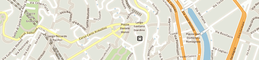 Mappa della impresa sapos sas di pietro santoro e c a GENOVA