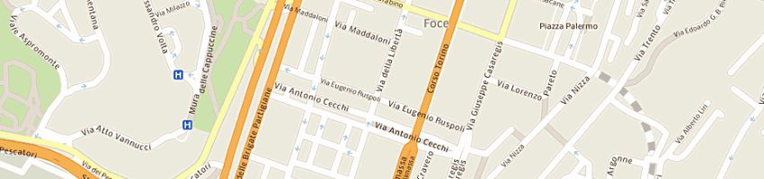 Mappa della impresa poletti alessandro a GENOVA