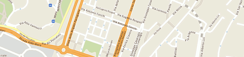 Mappa della impresa vincis carlo a GENOVA